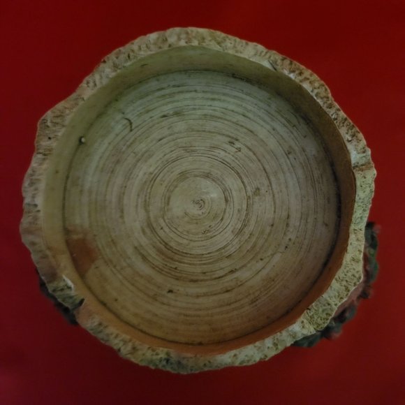 Vintage House of Lloyd Santa Father Resin Candle Holder 1995 - Picture 9 of 12